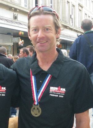 Mike Mason fresh as a daisy after IronMan UK 2009